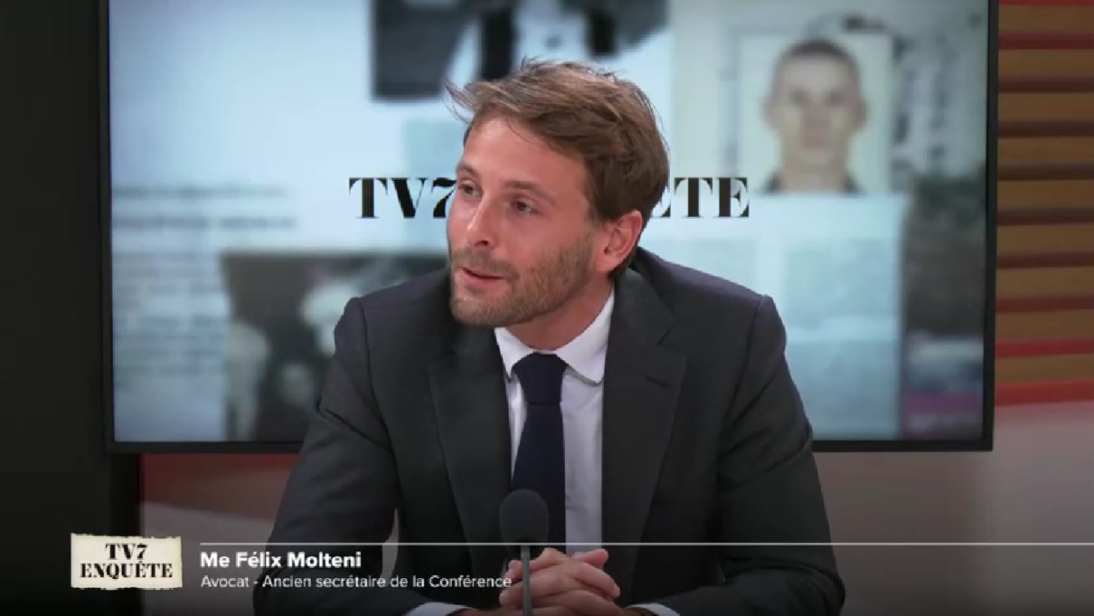 Me Félix MOLTENI invité de l’émission TV7 ENQUETES